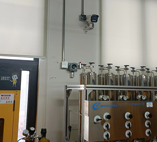 實驗室氣瓶柜電石氣檢測儀應用案例